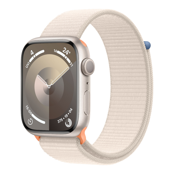 سوار لساعة Apple Watch مقاس 45 مم | ستارلايت سوار لساعة Apple Watch مقاس 45 مم | ستارلايت